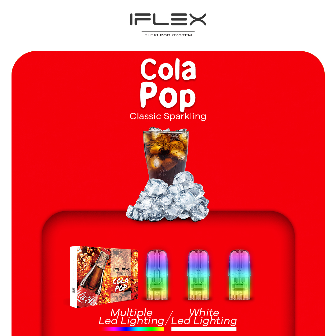 (Coca đá lạnh) IFLEX COLA POP POD RELX ( Hộp 3 cái )