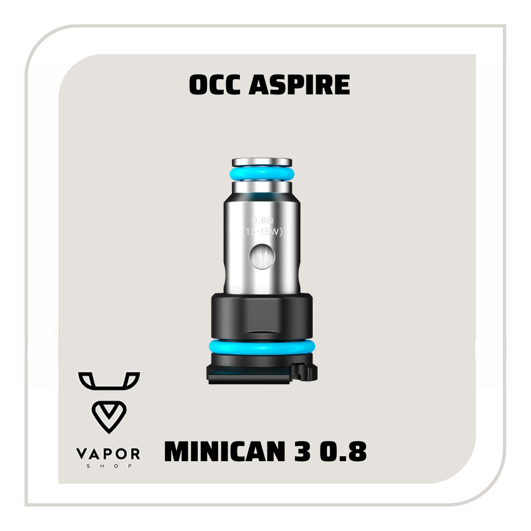 Occ Aspire Minican 3 0.8 ohm ( 13w - 15w )