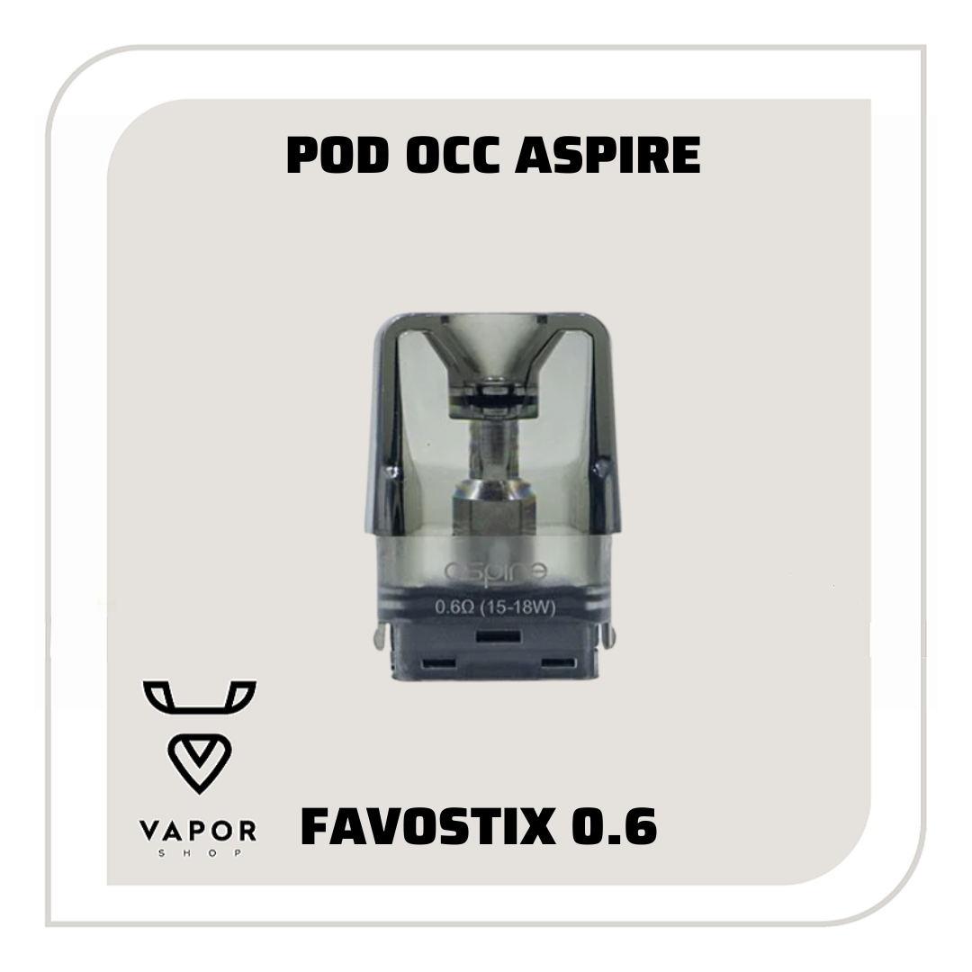 POD OCC ASPIRE FAVOSTIX 0.6 Ω / 0.8 Ω