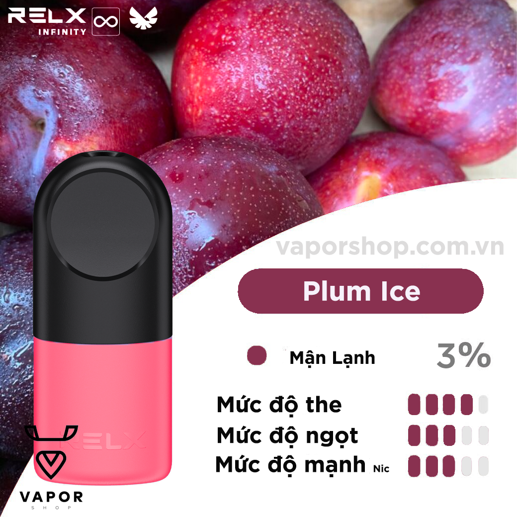 ( Mận Lạnh ) Relx Pod Pro 2 Plum Ice 