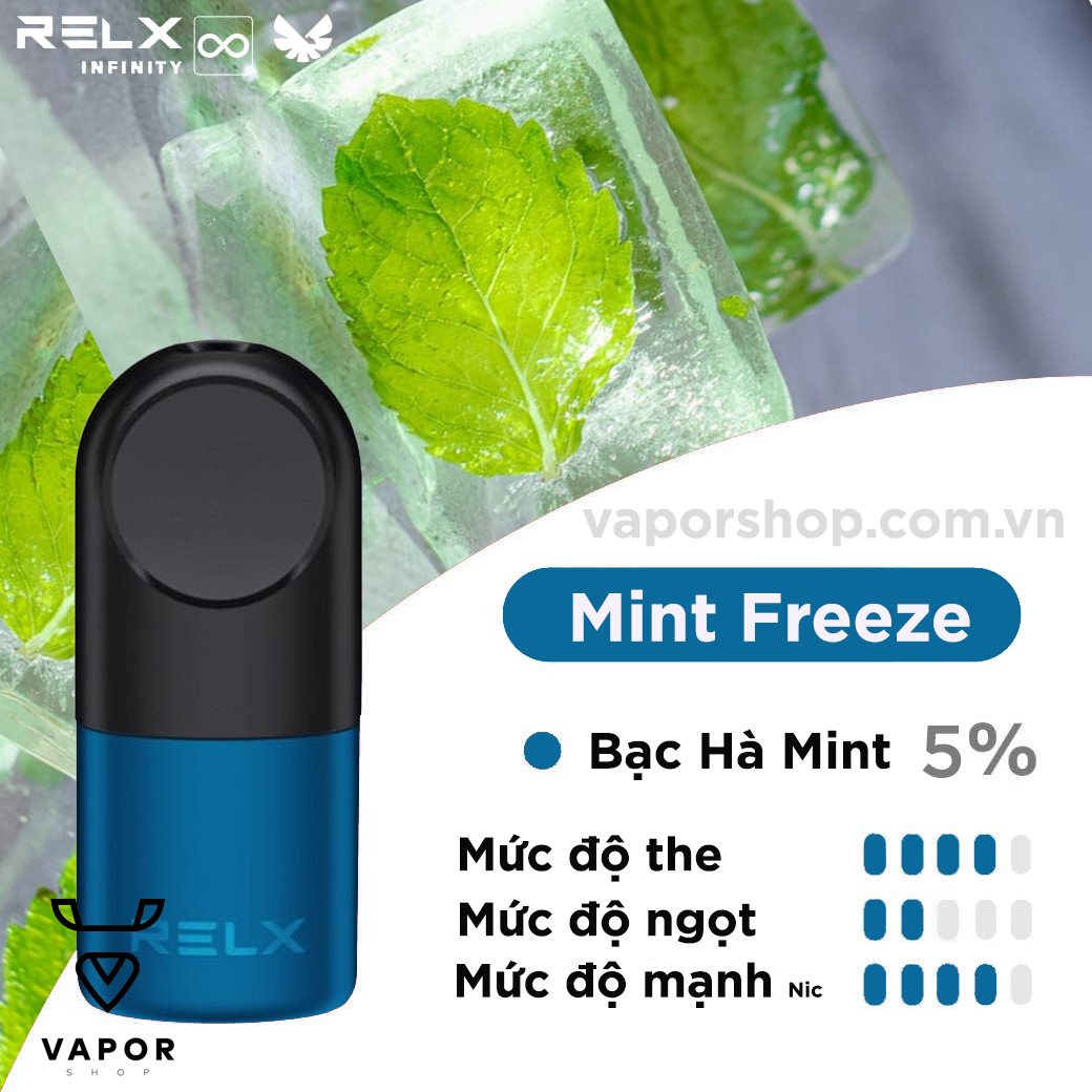 (Bạc Hà Mint) RELX POD PRO 2 Mint Freeze