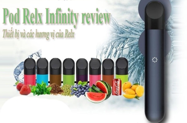 Relx Infinity review dòng thuốc lá điện tử chính hãng hot nhất hiện nay