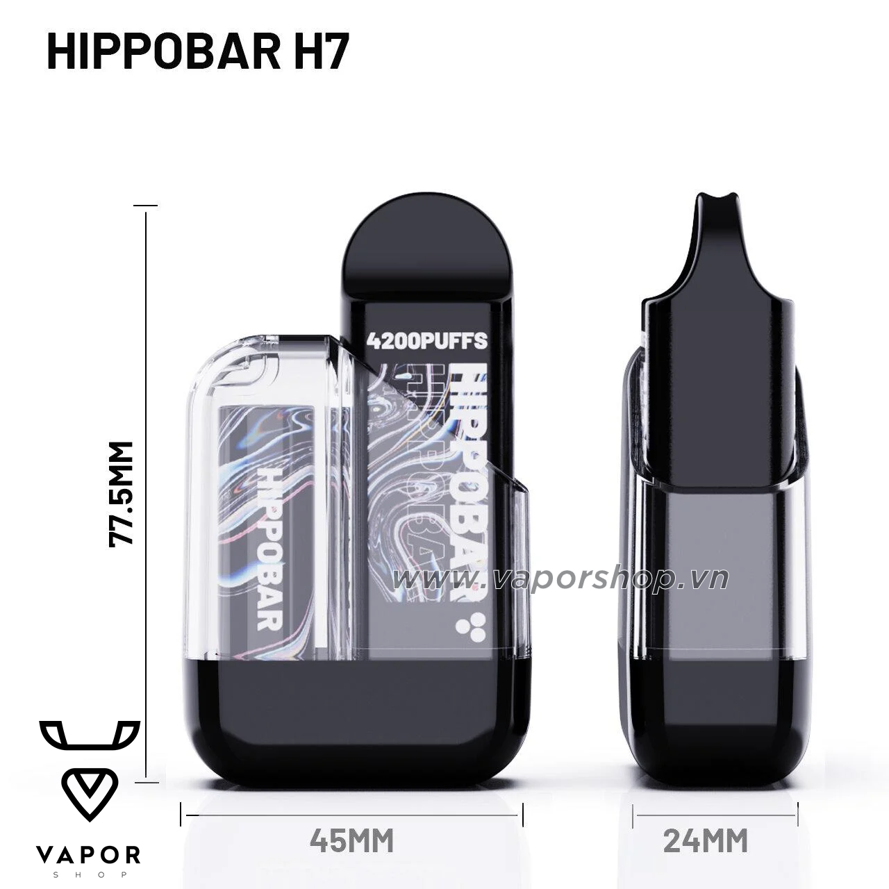 HIPPOBAR H7 Prefilled