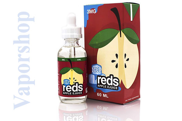 Iced Reds Apple By 7 Daze E Juice