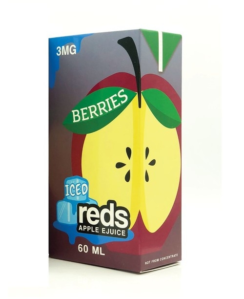 7Daze Iced Reds Apple Berries 60ml