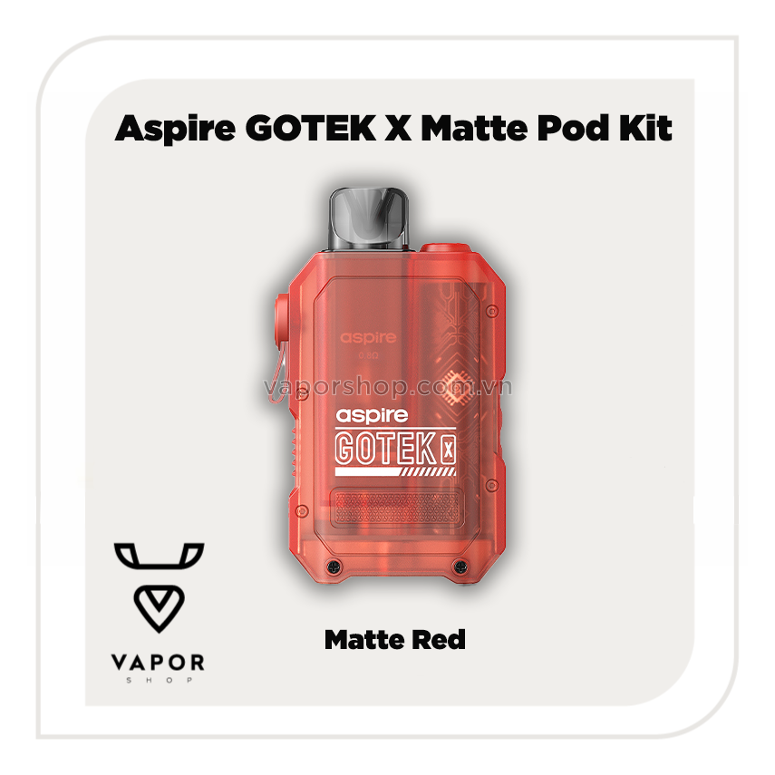 Aspire GOTEK X MATTE Pod Kit 650mAh