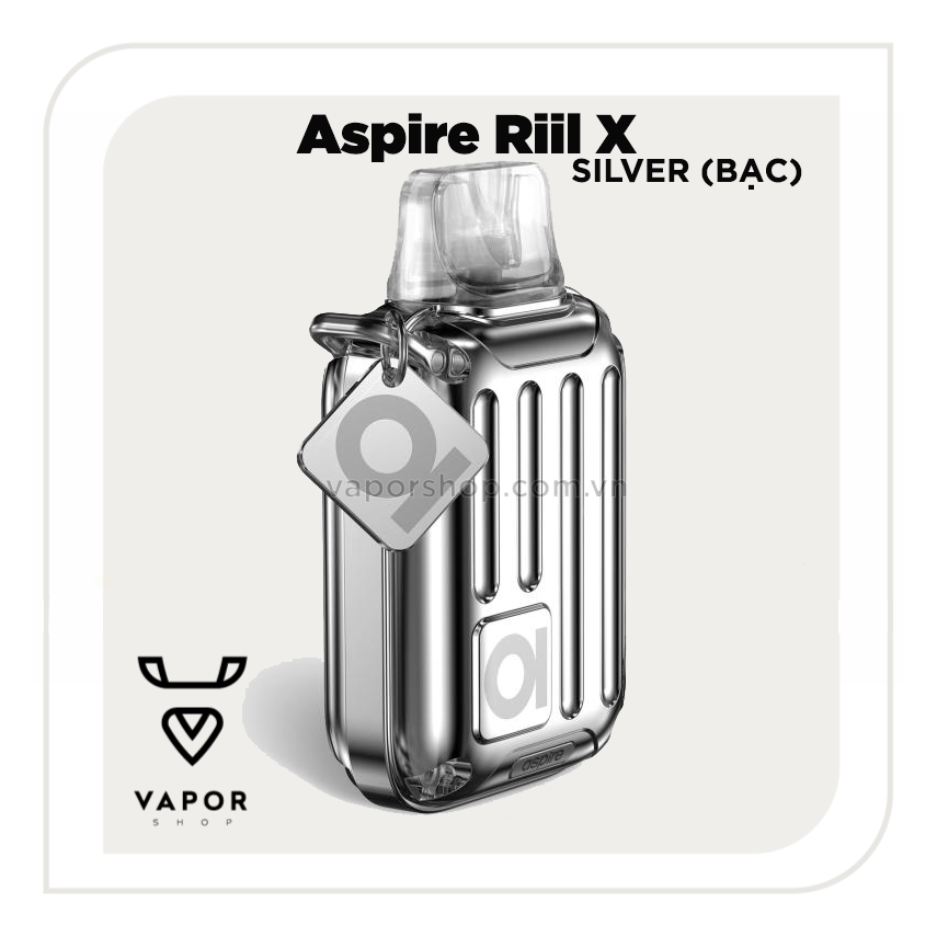 Aspire Riil X Pod Kit Silver – Bạc