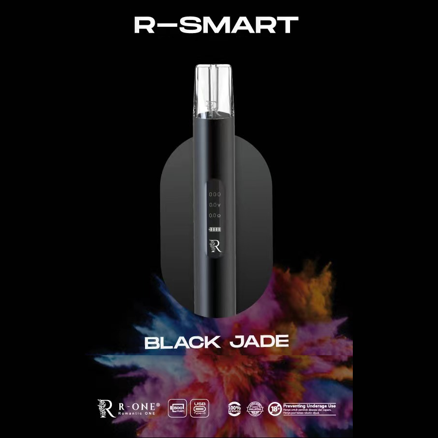 R-ONE R-SMART BLACK JADE(THÂN MÁY MÀU ĐEN KHÔNG KÈM ĐẦU POD)