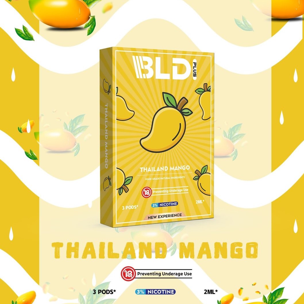 (Xoài chín) BLD PLUS THAILAND MANGO 3 PODS 2ML