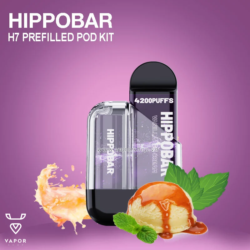 HIPPOBAR H7 Pod Kit 550mAh 