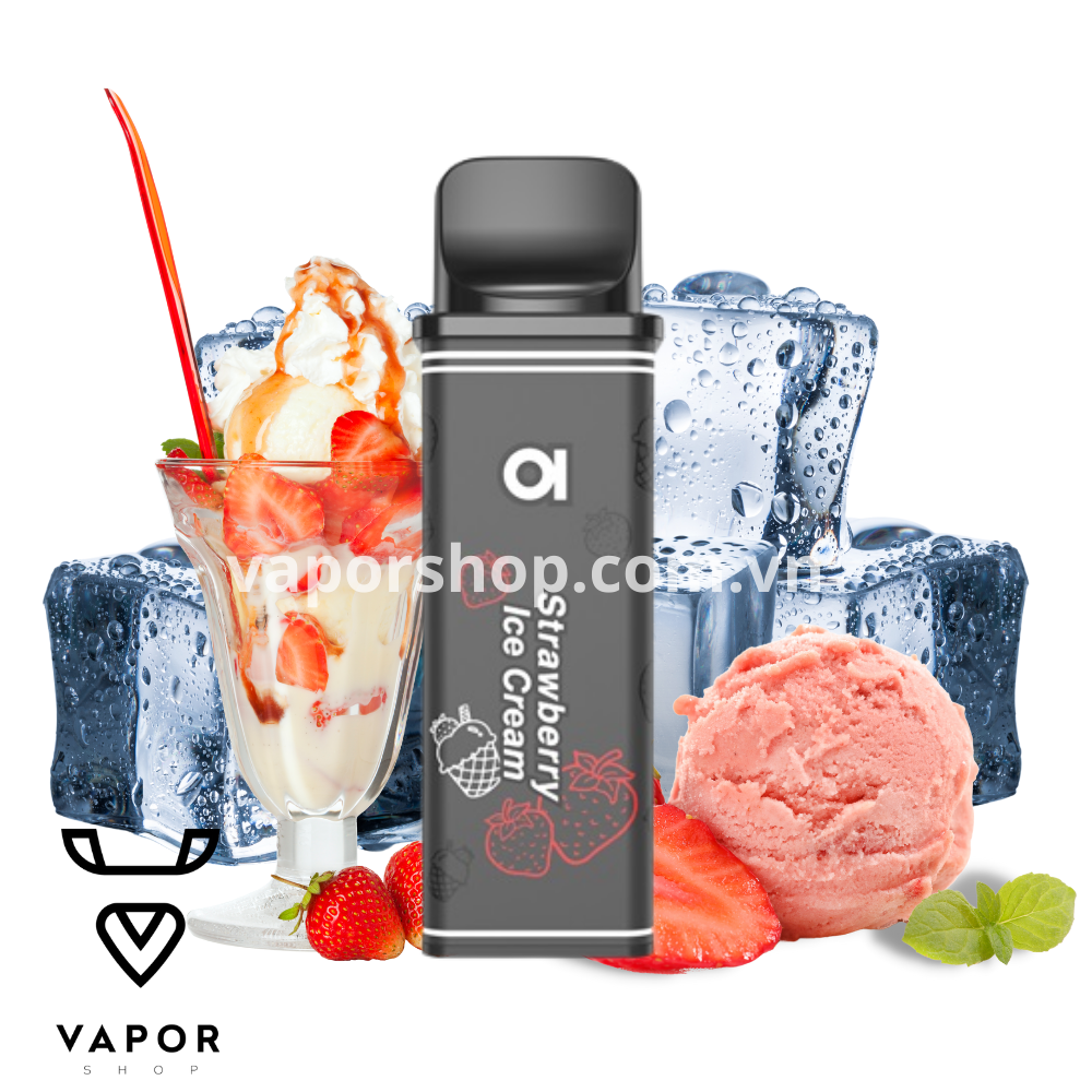 Pod Aspire GOTEK X - Strawberry Ice Cream ( Kem dâu )