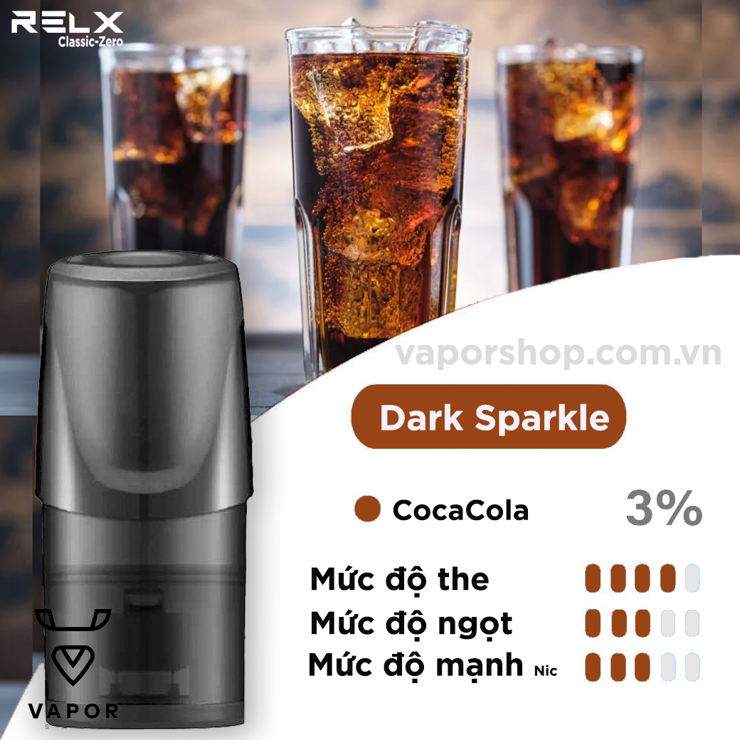 Relx Classic Dark Sparkle ( Coca )