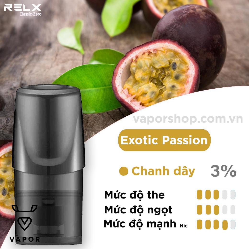 Relx Classic Exotic Passion ( Chanh dây )