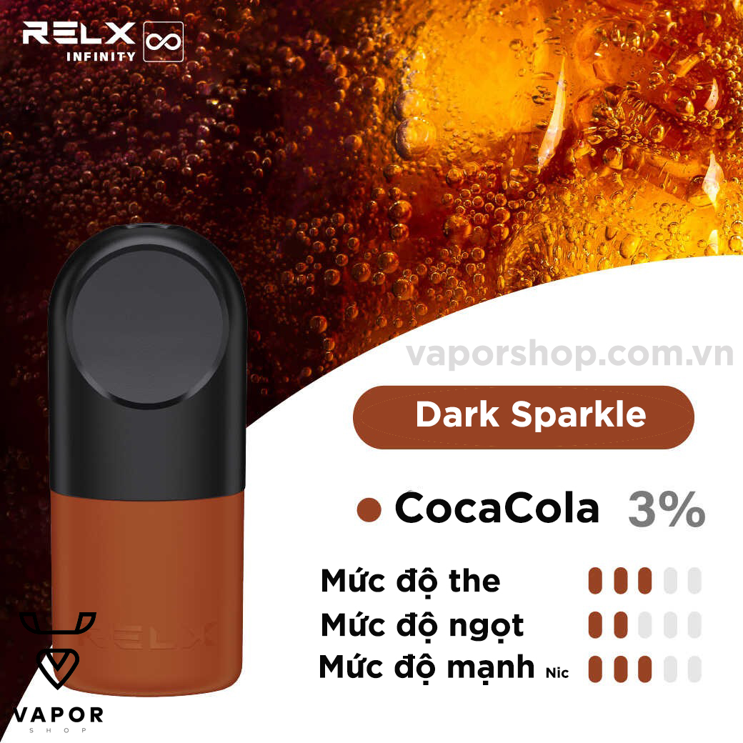 ( Coca-Cola) RELX POD PRO DARK SPARKLE