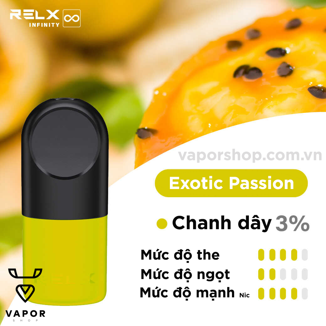 (Chanh dây) RELX POD PRO EXOTIC PASSION