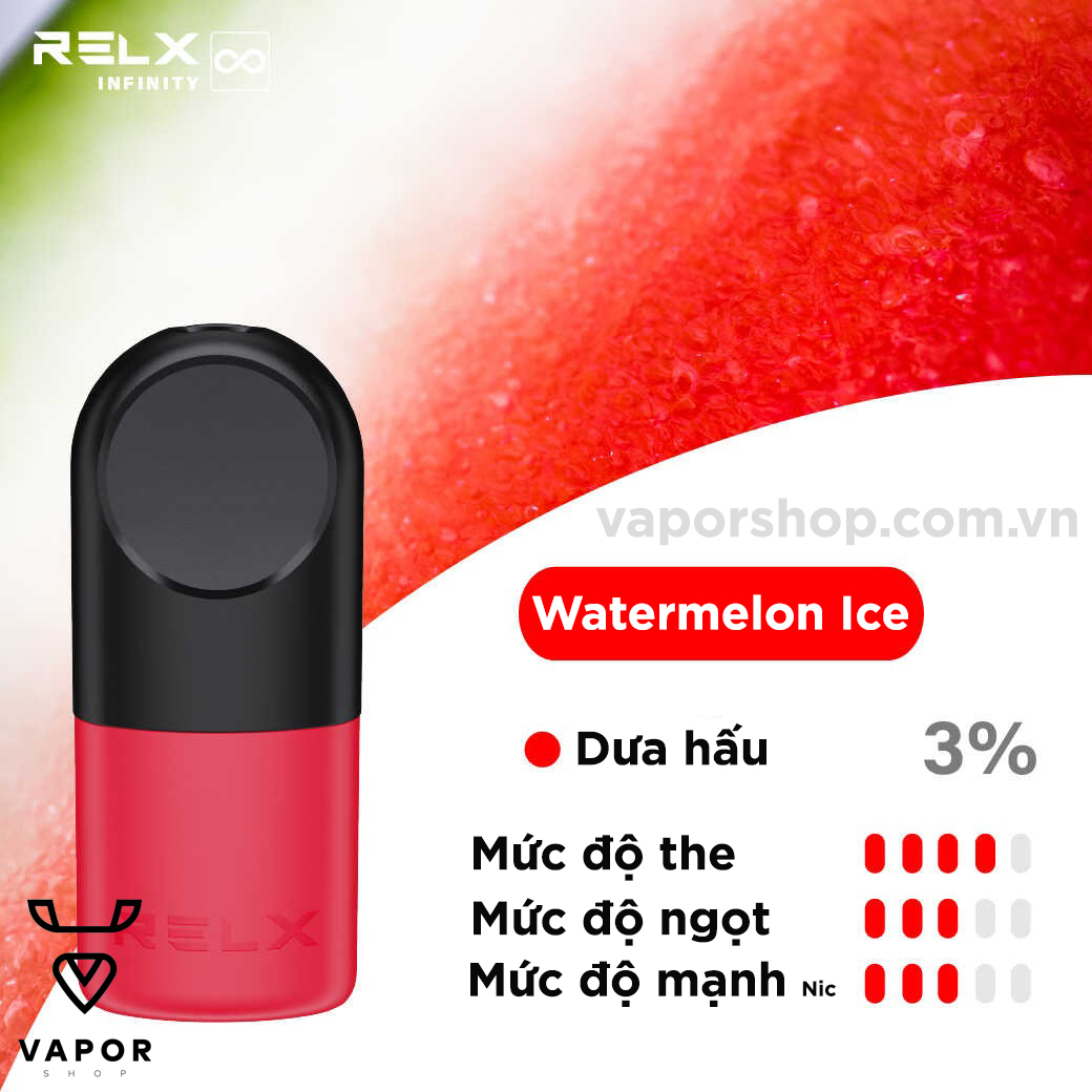 (Dưa hấu) RELX POD PRO WATERMELON ICE (FRESH RED)
