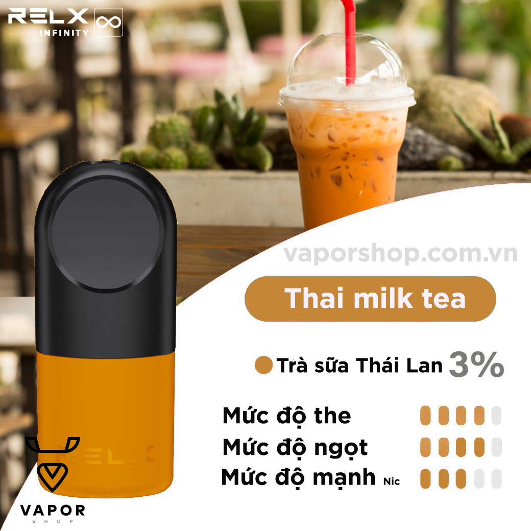 (Trà sữa Thái) RELX POD PRO THAI MILK TEA