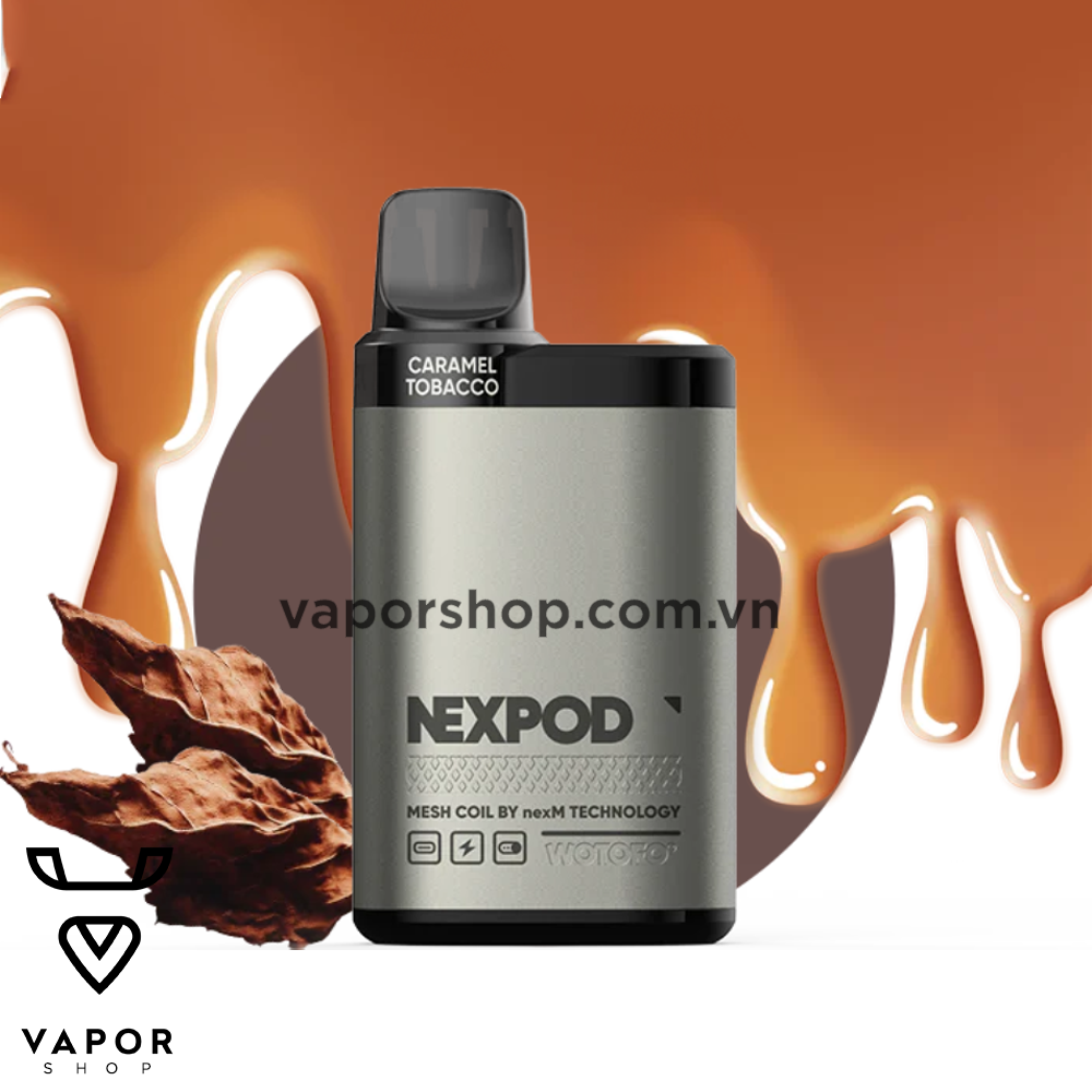 Wotofo Nexpod Caramel Tobacco thuốc lá caramel