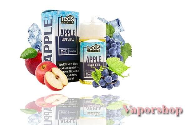 Iced reds apple grape