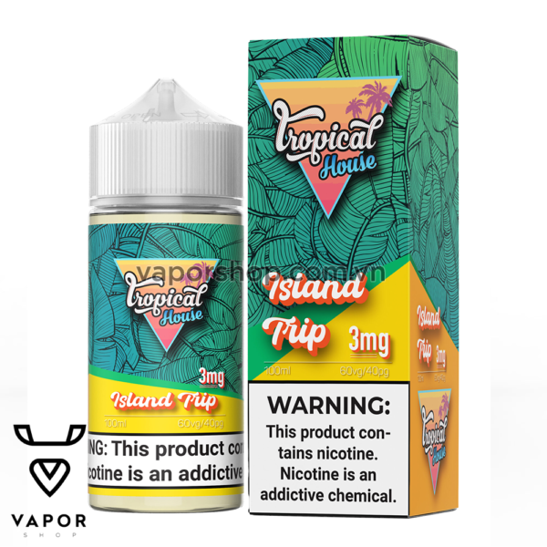 TROPICAL HOUSE 100ml - Island Trip ( Dứa dừa rum )