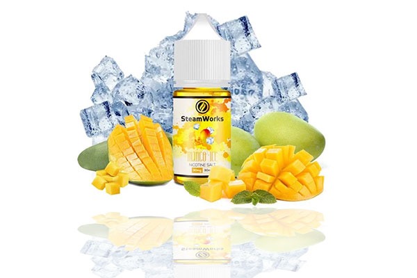 Steamworks Mango Ice Salt (Vị Xoài lạnh)