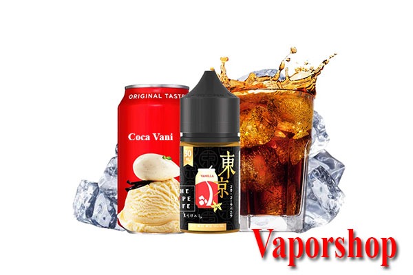 Coca Vani Tokyo Golden Salt Vanilla Cola 30ml