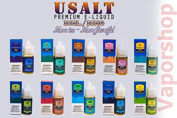 Usalt E-liquid Natural Ice Saltnic