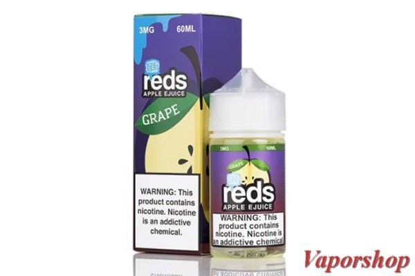 Ice Grape Reds Apple By 7 Daze Ejuice