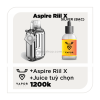 COMBO ASPIRE RIIL X - Máy fullbox + Tinh dầu tuỳ chọn