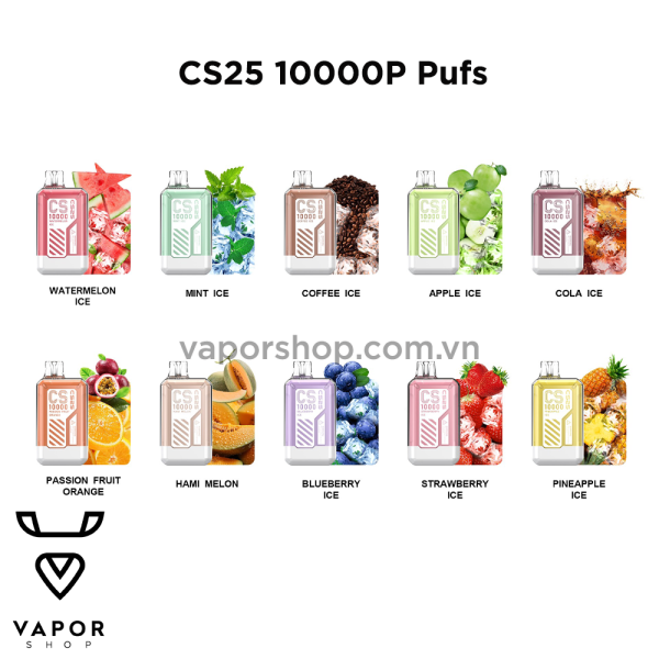 Disposable CS25 5% 10000 Puffs