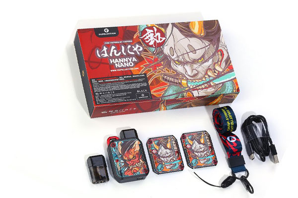 Các phụ kiện khi mua pod hannya