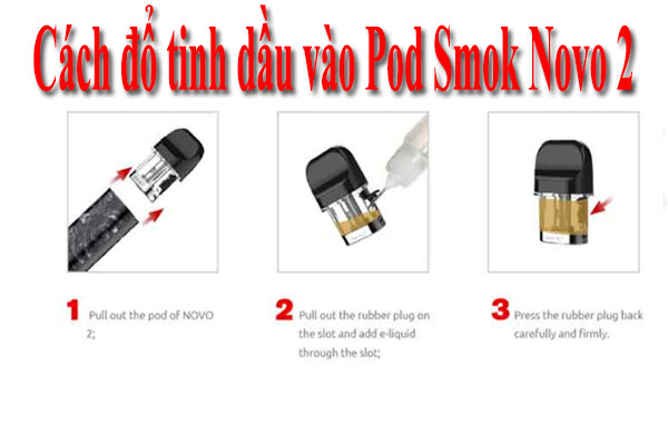 Thao tác để có vị thơm ngon khi dùng Smok Novo 2