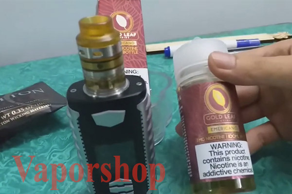 Vaping tinh dầu rất tuyệt vời