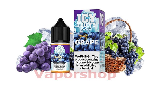 Icy fruity salt grape