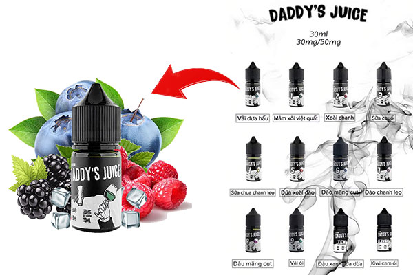 Juice daddy vị nào ngon nhất