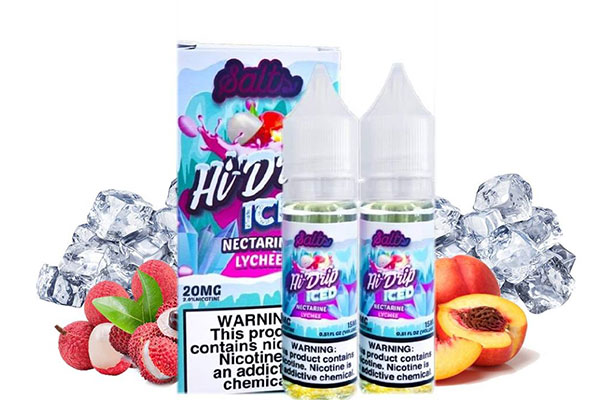 HI DRIP SALT NIC NECTARINE LYCHEE ICED 30ML