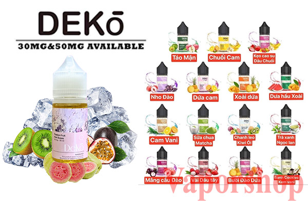 Juice pod deko