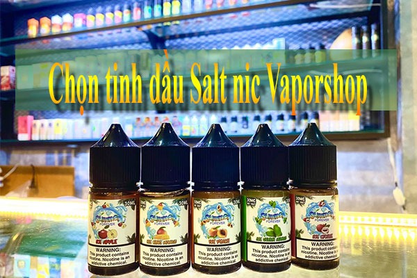 Chọn mua tinh dầu chính hãng đến ngay với Vaporshop