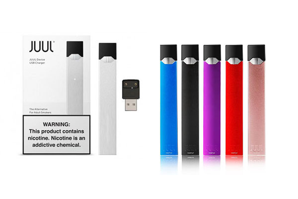 Juul pod được thiết kế nhỏ gọn với nhiều màu sắc bắt mắt