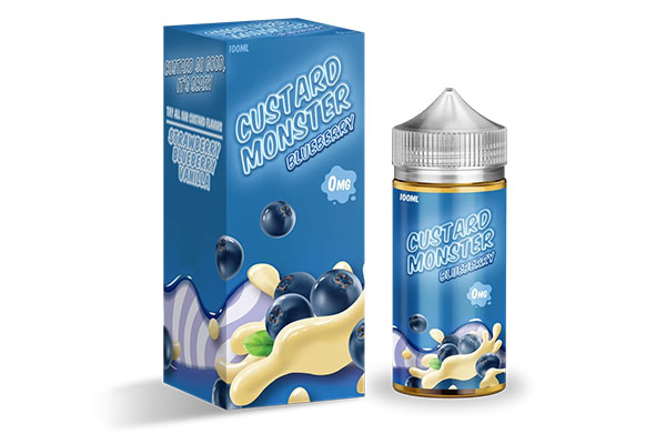 ​CUSTARD MONSTER BLUEBERRY 100ML