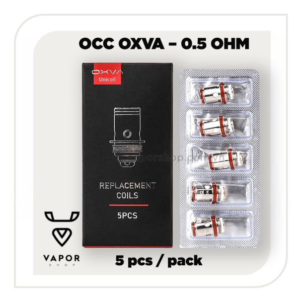 HỘP 5 CÁI OCC OXVA UNICOIL 0.5  OHM