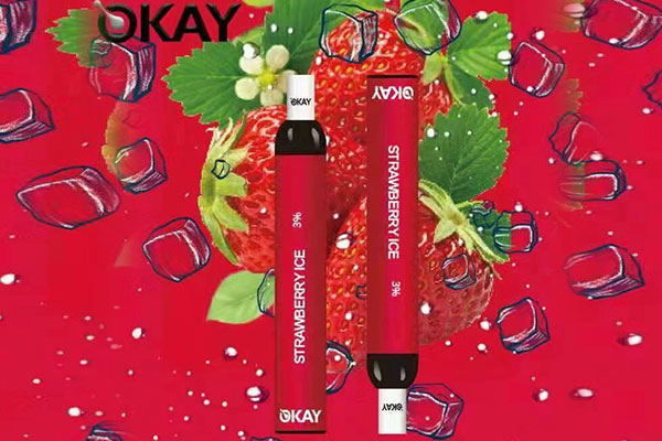 Pod Okay Strawberry ice - Vị dâu tây