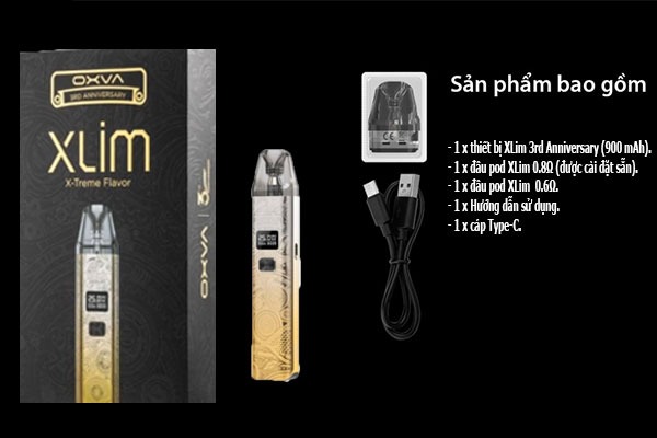 bộ sản phẩm pod system OXVA