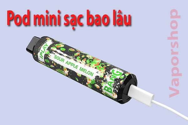 Mỗi Pod có thời gian sạc khác nhau