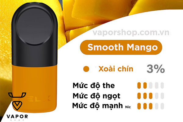 Relx pod flavor hương xoài 