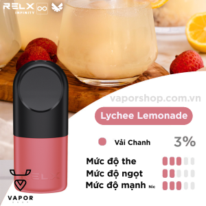 ( Vải Chanh ) Relx Pod Pro 2 Lychee Lemonade