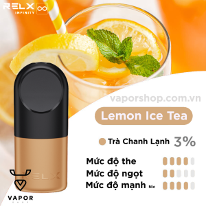 (Trà Chanh Lạnh) Relx Pod Pro 2 Lemon ice Tea