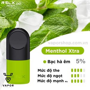 (Bạc hà lạnh) RELX POD PRO 2 MENTHOL XTRA