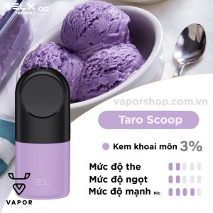 (Kem Khoai Môn) RELX POD PRO 2 TARO SCOOP