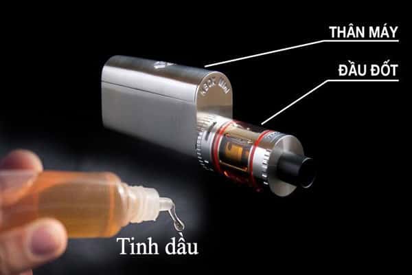 vape và tinh dầu